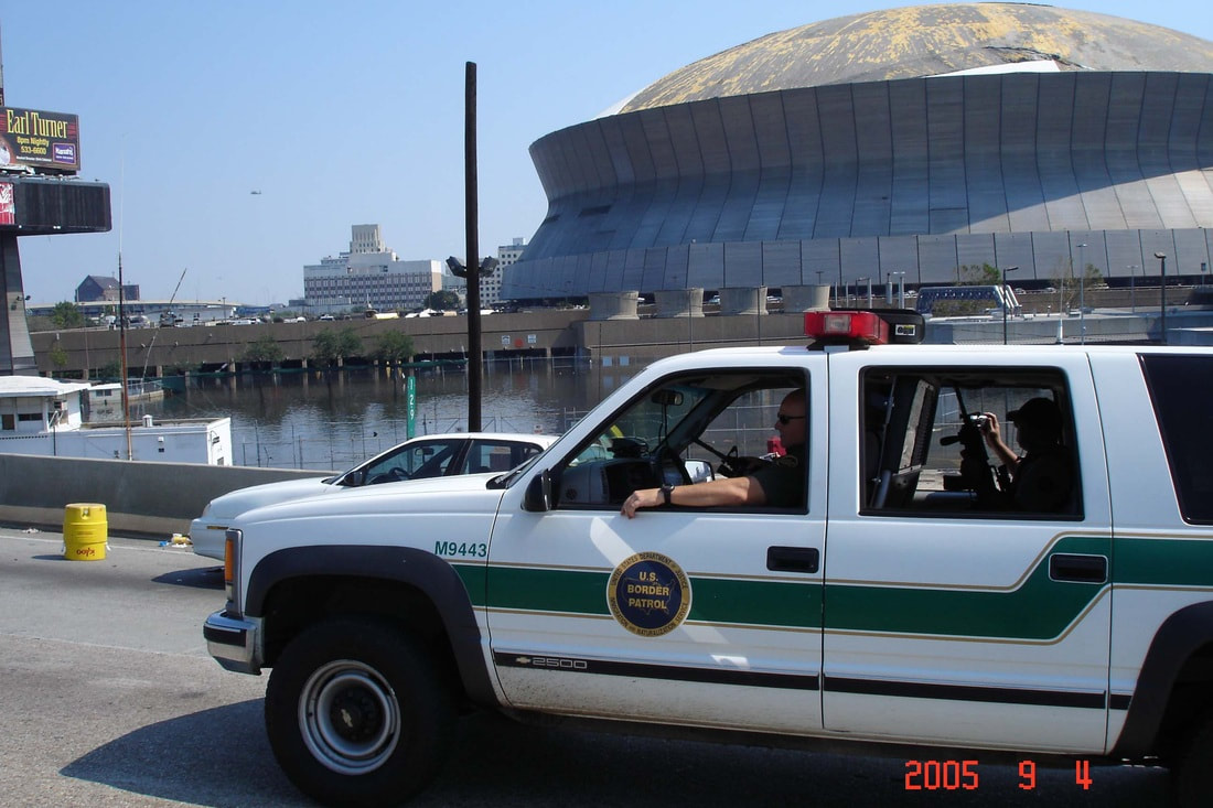 Border Patrol USBP miscellaneous modern Katrina 2005 New Orleans