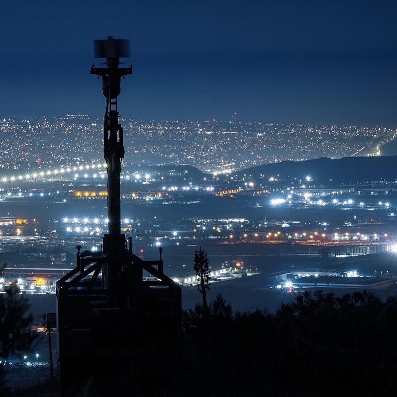 Border Patrol USBP miscellaneous modern night watch scope vision city lights
