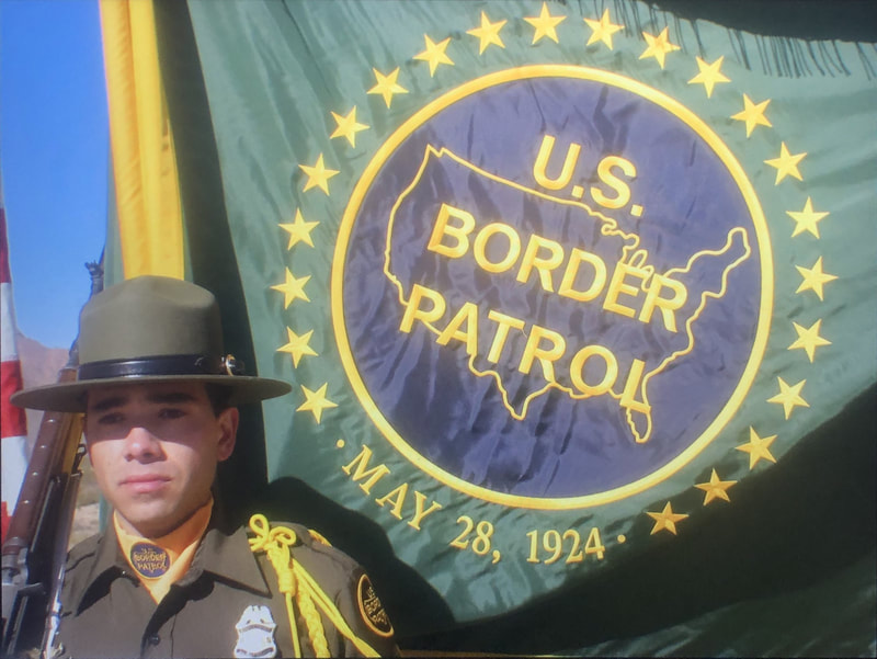 Border Patrol USBP CBP border patrol flag pennant