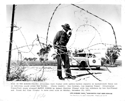 Miscellaneous Historical history old border patrolman carl fisher 1972