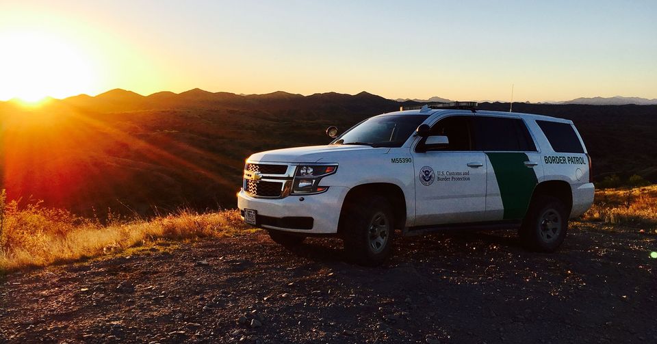Border Patrol USBP miscellaneous modern vehicle sunset