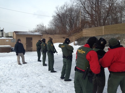 Border Patrol USBP miscellaneous modern winter firearms qual
