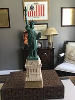 Border Patrol Agent George E. Evancheck's Newton-Azrak Award Statuette