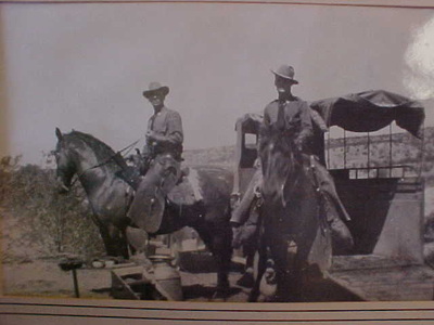 Miscellaneous Historical history old two mounted patrolmen 