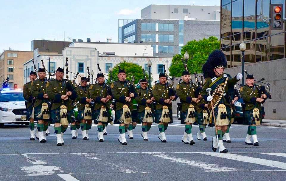 Border Patrol USBP miscellaneous modern P&D "Pipes and Drums" pipe band marching parade