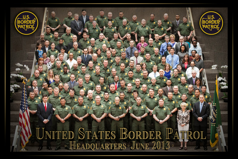Border Patrol USBP miscellaneous modern headquarters HQ staff 2013