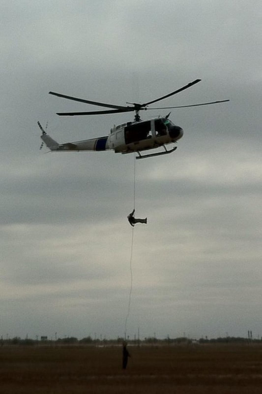 Border Patrol USBP miscellaneous modern helicopter agent rappelling
