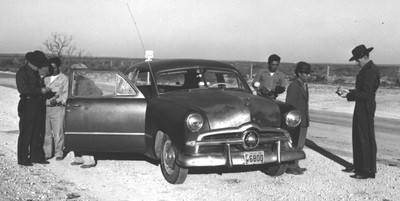 Border Patrol USBP Miscellaneous Historical history old immigration traffic stop inspectors interviewing 