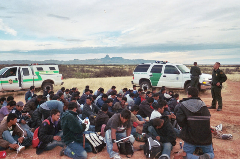 Border Patrol USBP CBP 10-15 arrestees illegal aliens