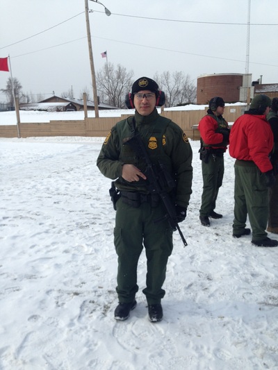 Border Patrol USBP miscellaneous modern agent winter rifle