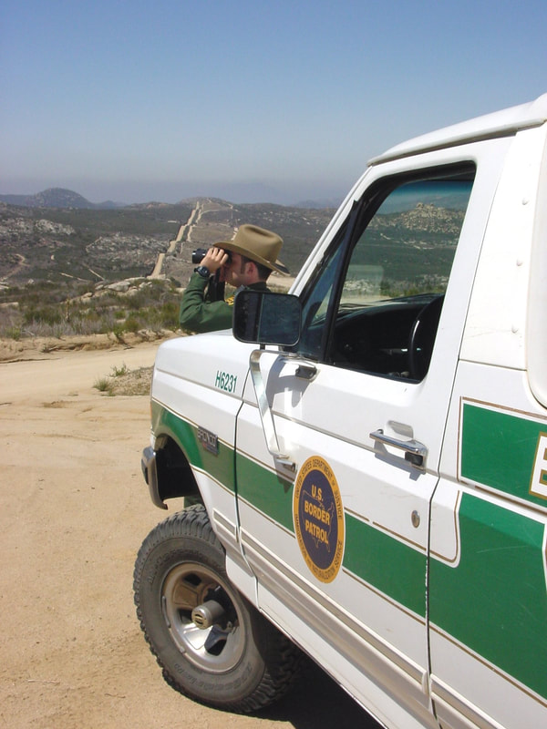 Border Patrol USBP miscellaneous modern vehicle in the desert bronco