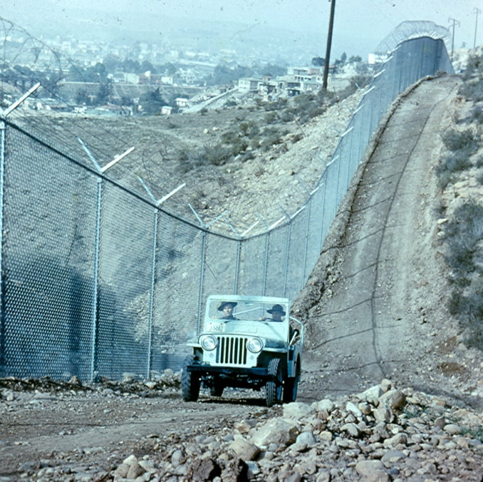 Border Patrol USBP CBP   drag road