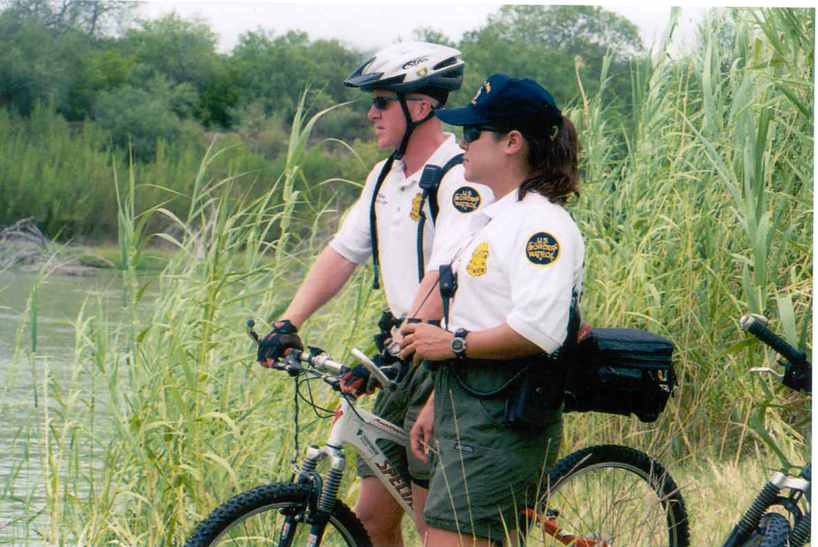 Border Patrol USBP CBP  bike patrol
