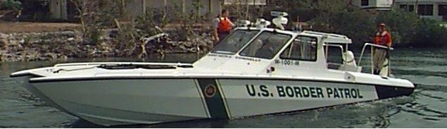 Border Patrol USBP miscellaneous modern fast boat