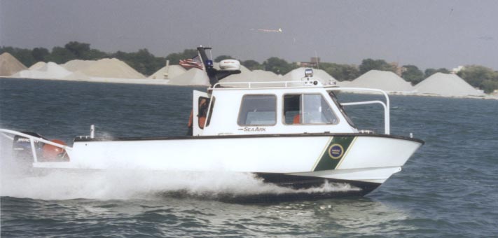 Border Patrol USBP miscellaneous modern boat going fast