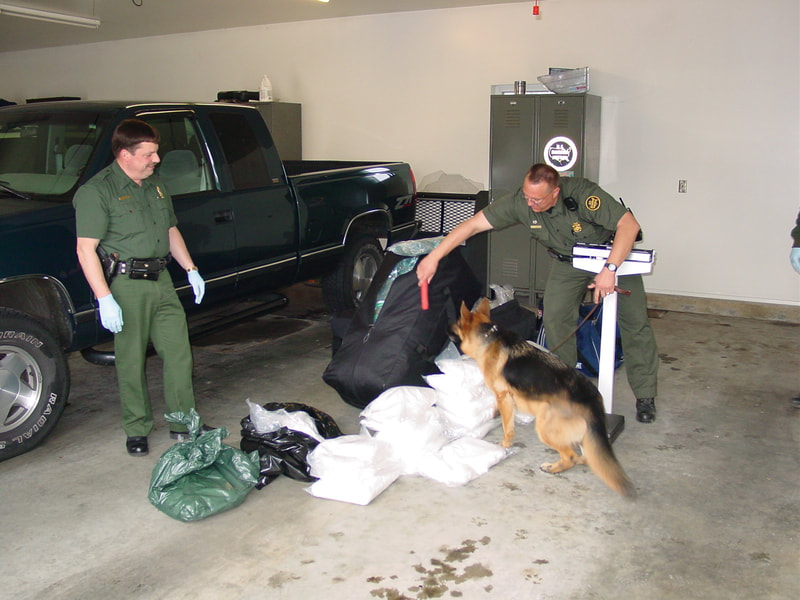Border Patrol USBP CBP dope load illegal drugs narcotics