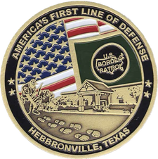 Hebbronville Station Coin compliments of Joe Banco