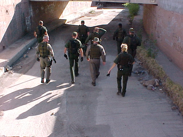 Border Patrol USBP CBP  Nogales tunnel