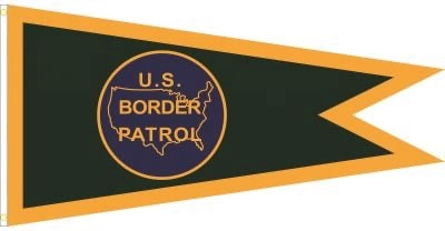 U.S. Border Patrol Pennant