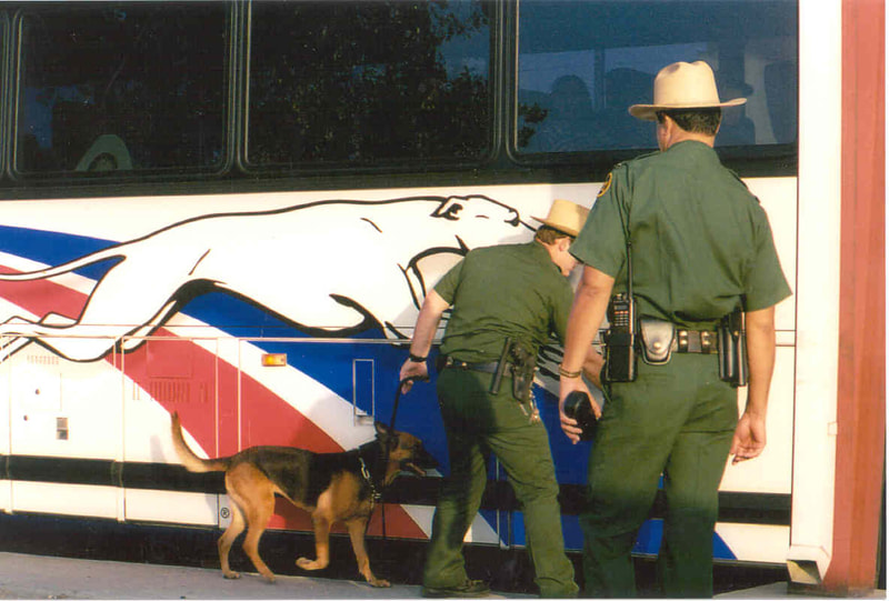 Border Patrol USBP CBP  bus check transportation check