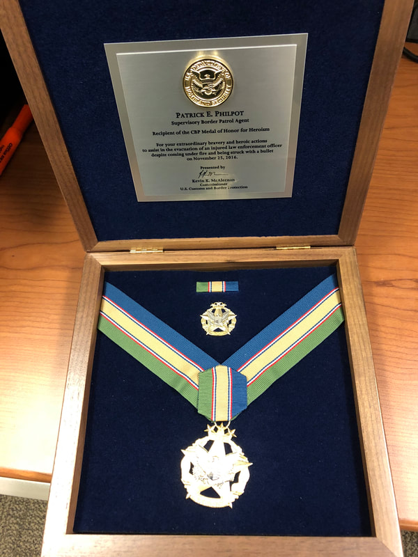 CBP Medal of Honor for Heroism for Patrick Philpot