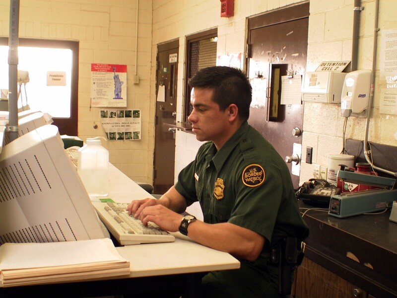 Border Patrol USBP miscellaneous modern agent processing