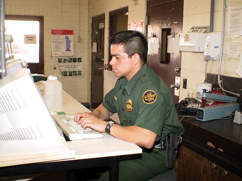 Border Patrol USBP miscellaneous modern agent processing
