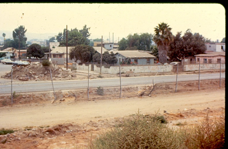 USBP Border Patrol photographs 1970-1990 a boarder town