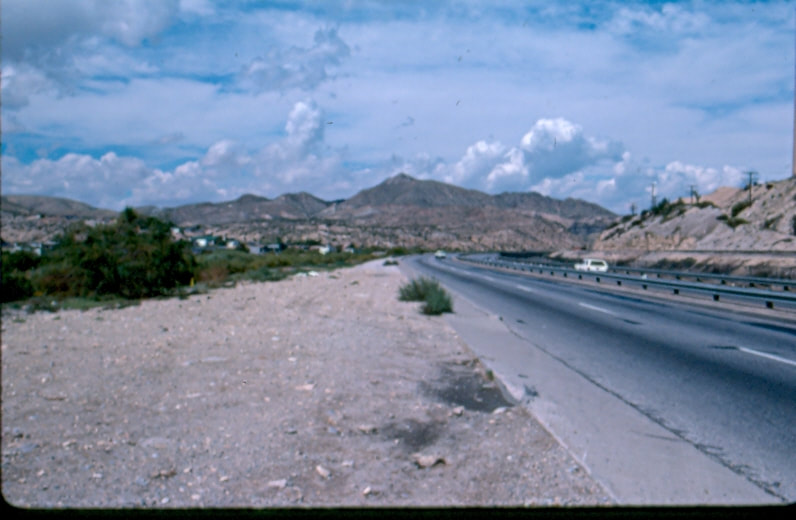 USBP Border Patrol photographs 1970-1990 a desert scene