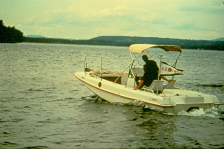 USBP Border Patrol photographs 1970-1990 a small boat
