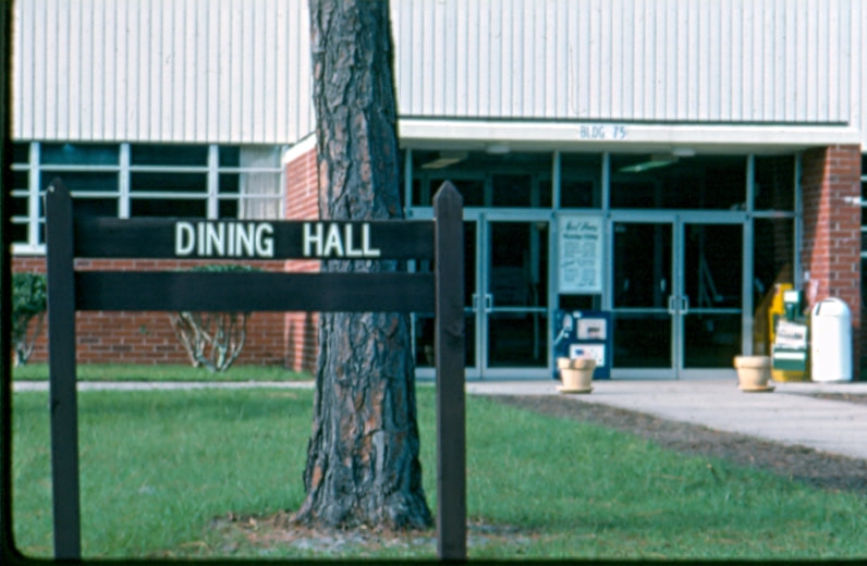 USBP Border Patrol photographs 1970-1990 dining hall at the academy