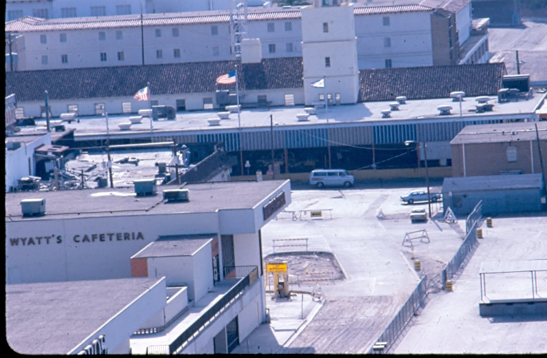 USBP Border Patrol photographs 1970-1990 aerial photo of the academy