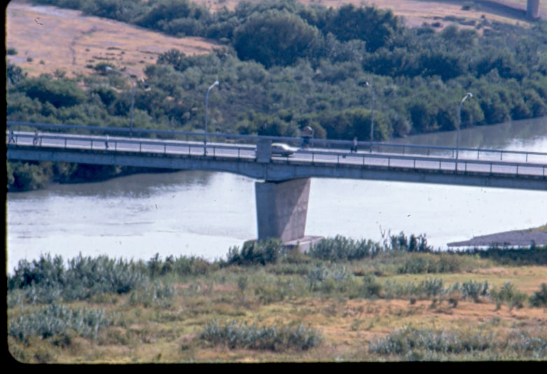 USBP Border Patrol photographs 1970-1990 Laredo POE 2 bridge