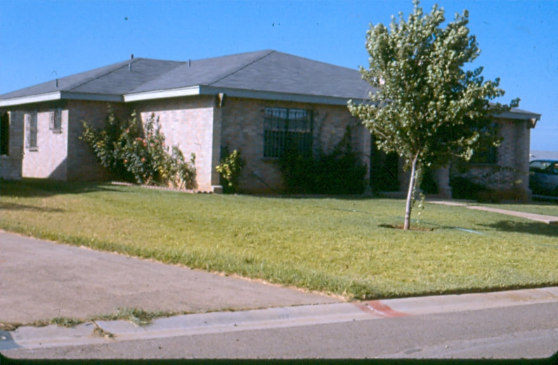 USBP Border Patrol photographs 1970-1990 a house in Laredo