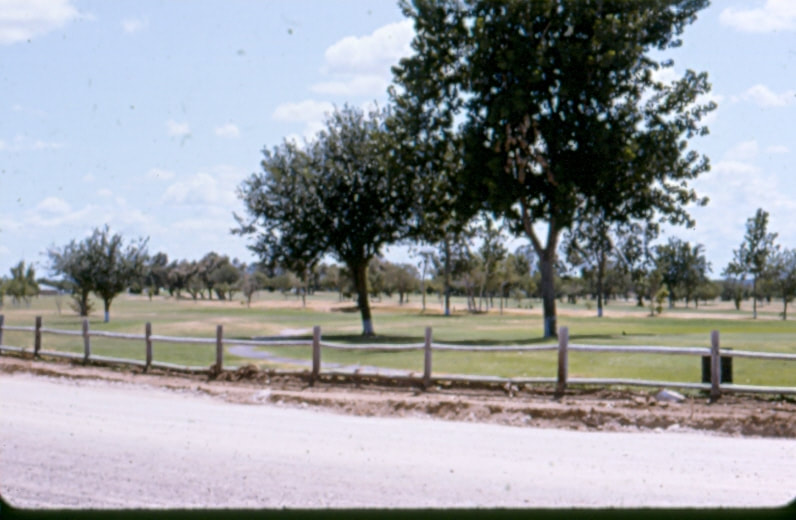 USBP Border Patrol photographs 1970-1990 a park in Laredo