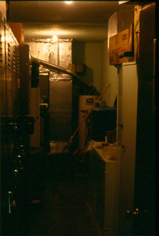 USBP Border Patrol photographs 1970-1990 a storage area in a station