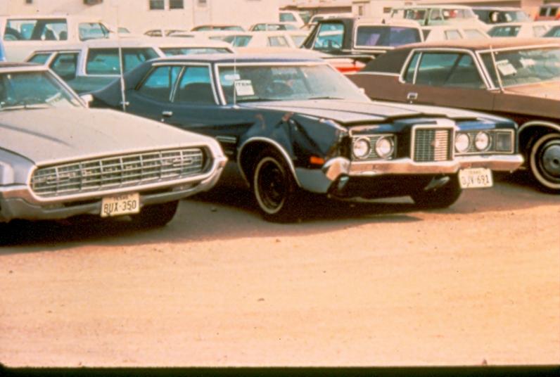 USBP Border Patrol photographs 1970-1990 seized vehicles
