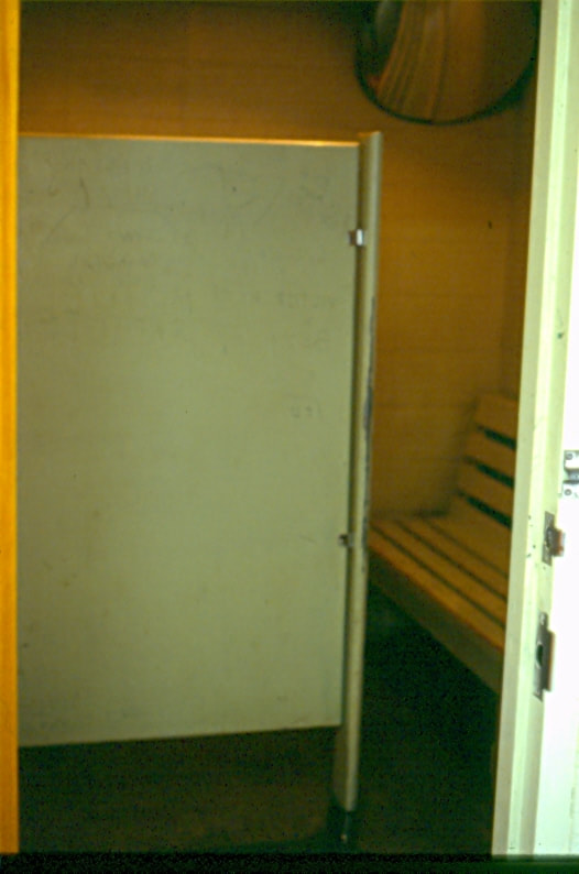 USBP Border Patrol photographs 1970-1990 small holding cell