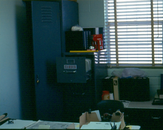 USBP Border Patrol photographs 1970-1990 office at station
