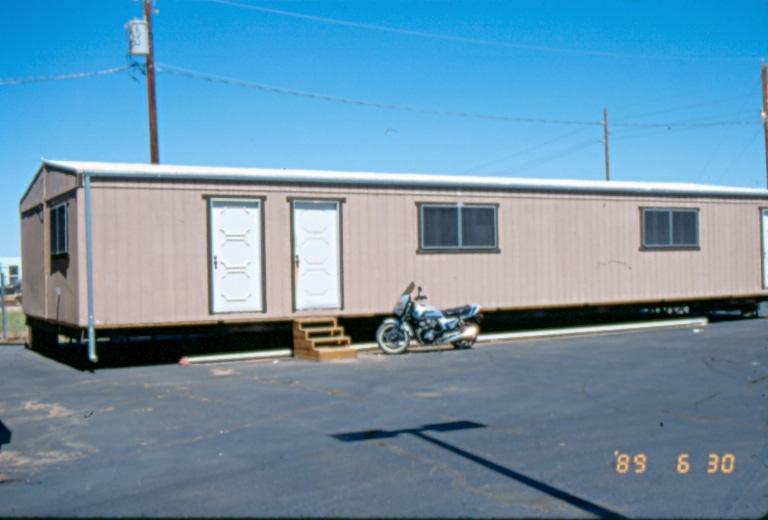 USBP Border Patrol photographs 1970-1990 mobile trailer 