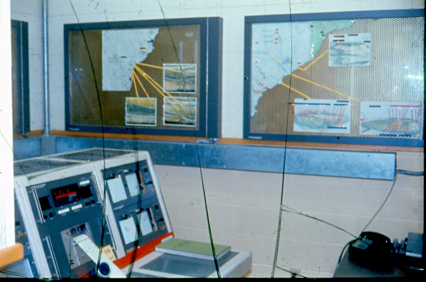USBP Border Patrol photographs 1970-1990  dispatch room