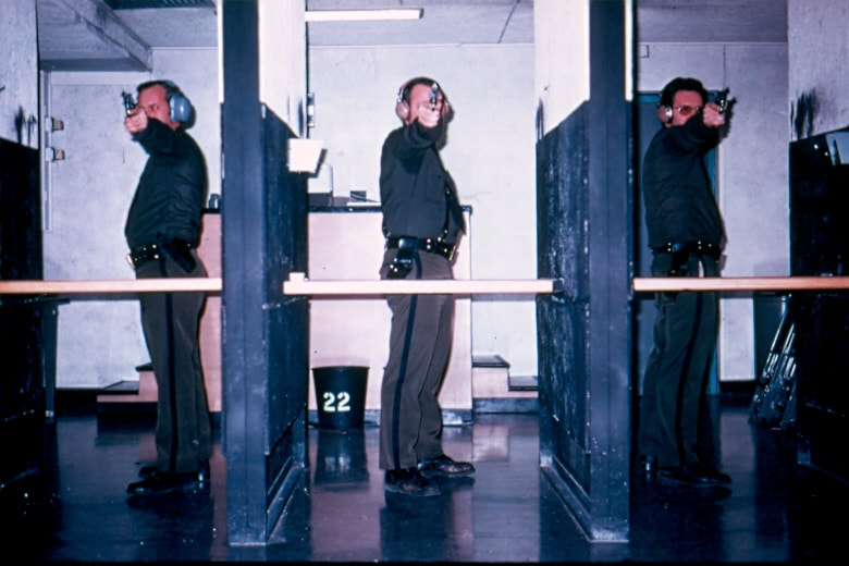 Border Patrol USBP CBP  firearms training qualification indoor range