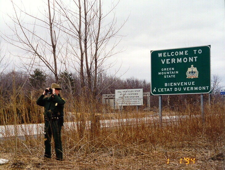 Border Patrol USBP CBP  linewatch Vermont
