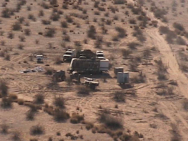 Border Patrol USBP miscellaneous modern base in the desert